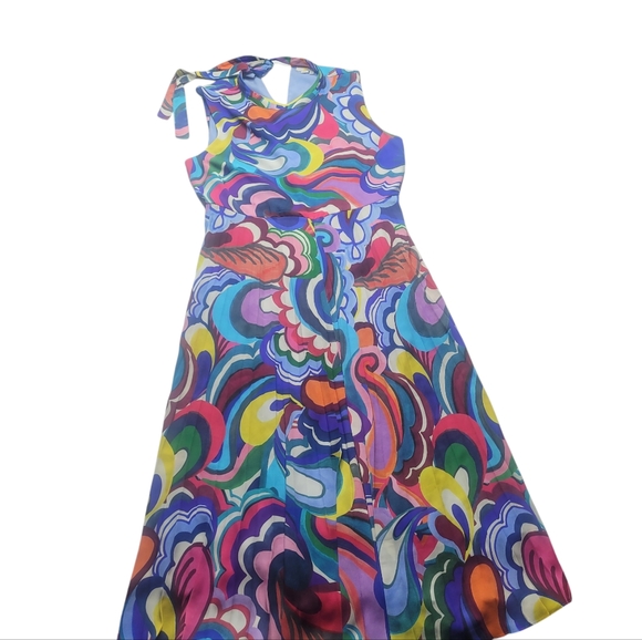 Boden Jocelyn Pleated RARE MIDI Dress Size 14 - Picture 2 of 8